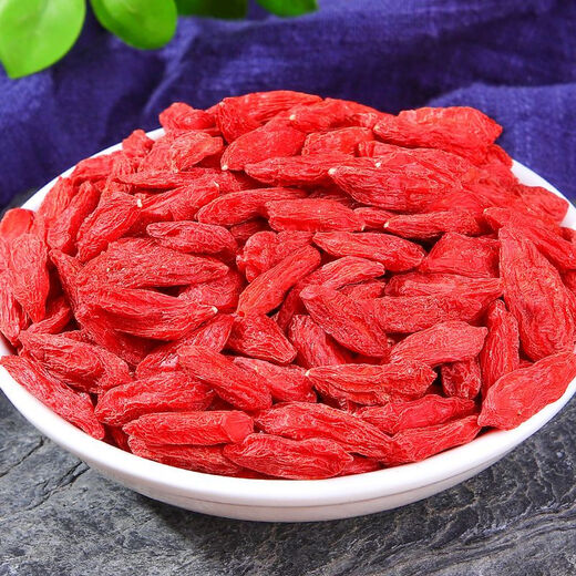 Пекинг Тонгрентенг Аутентичный Ningxia Wolfberry Китайский лекарственные материалы, выбор Wolfberry без серы и свободно промытых больших гранул Wolfberry [2 банки] [очень большая дань