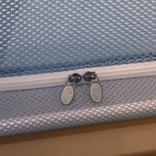 Yaluzhen Class A Antibacterial Anti-Fall Mosquito Net Stand 1.8m Bed Household Dust-proof Top Anti-Fall Mosquito Net Free of Installation and Painting for Baby and Child