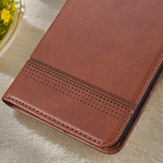 Ju Xiaozhi eignet sich für Honor X60 Mobiltelefon Hülle Flip Leder Hülle BRC-AN00 Wallet Card Case Full-Pack Anti-Fall-Fall-Innenhülle High-End-Ledermagnetanhang Honor X60 [Black]