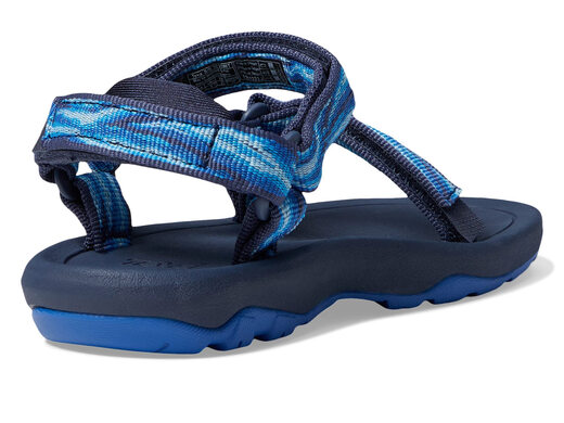 Teva children's outdoor sports sandals, lightweight, quick-drying, non-slip and comfortable, Waves Mood Indigo 6 for toddlers