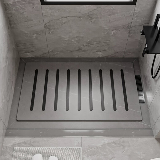Fantasy Island Bathroom Anti-slip Stone Pedal Bathroom Sunken Shower Room Slate Shower Board Bathroom Footing Tile Floor Customized Shower Board 3-piece Set Contains Stone Base Number of Squares 1.6