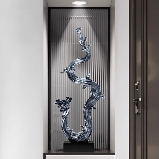 Ienki Deutsche Ornamente sind wohlhabende und leichte luxuriöse High-End-Wohnzimmerhandwerkshandwerke, die sich in einem neuen Zuhausegeschenk bewegen und bewegen. Steinbetrieb + Fengshui + Jazz White Base