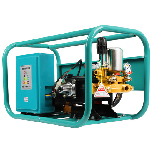 电动打药机新款高压农用遥控三轮车48伏-72V果树新型农药喷雾神器 48-72V远程遥控皮带机免黄油 +200米管