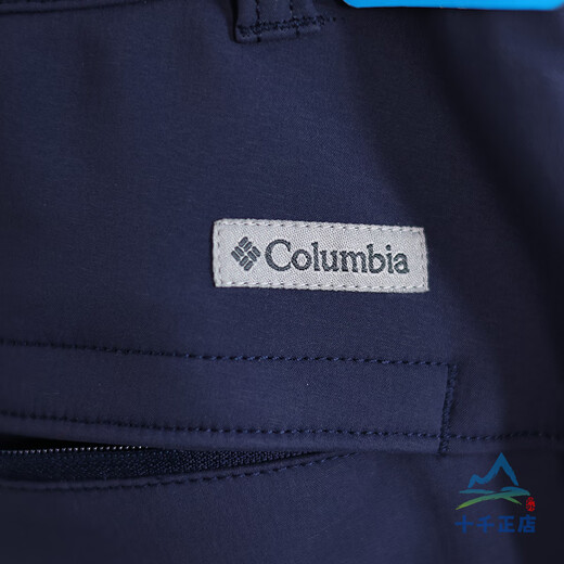 Columbia23秋冬新款哥伦比亚户外防水防风加绒内里保暖冲锋裤长裤男AE5266 010黑色 32