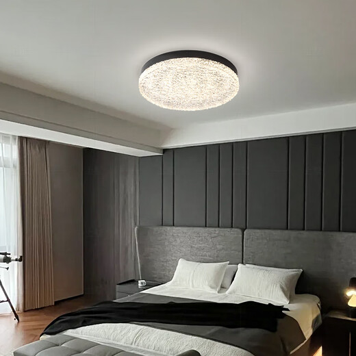 Clcey Master Sleed Light Light Modern Simple и художественное изучение номеров Light New Style Light Luxury Creative Lamp 1W 9866-Full Spectrum-Black-диаметр 50 см.