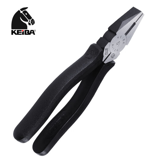 KEIBA Continental Japanese original imported electrician's pliers Japanese vise P-106 6-inch flat nose pliers (do not cut steel wires)
