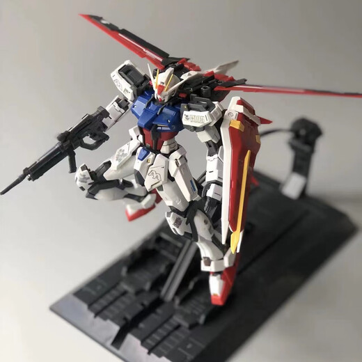 Nationales Modellteam 6630 Air Combat Attack MG1/100SEED mit Startplattform Bedienungsanleitung zusammengebautes Modellgeschenk -Luftkampfangriff (mit Startplattform/Kleberaufkleber)