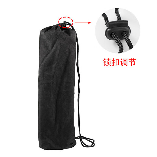 Bingheng Kordelbeutel Monopod Stativ Aufbewahrungstasche Dreieck Leuchtstaber Selfie Stick Live Ständer Aufzug Taschenmonopod Seilbeutel (klein)