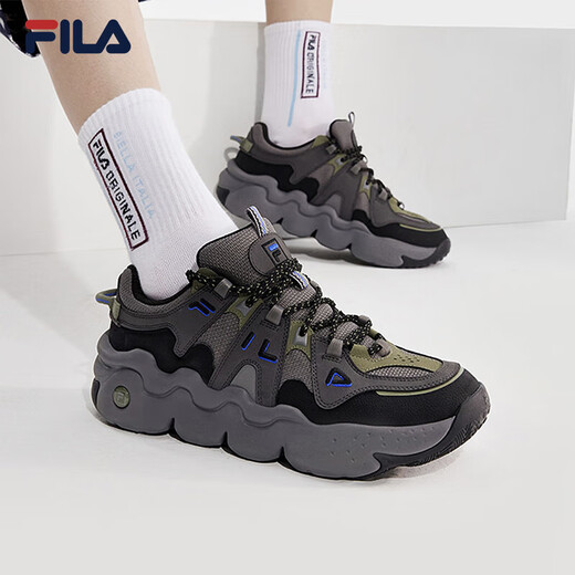 FILA Panini official men's shoes retro sports shoes basketball shoes autumn casual shoes bread shoes dad shoes
