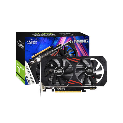 
Jinsha RX550/GTX960/GTX1050TI/GTX1060 desktop new graphics card office design e-sports 3A gaming brand new semi-height independent graphics card desktop graphics card GTX1050TI D5 4G