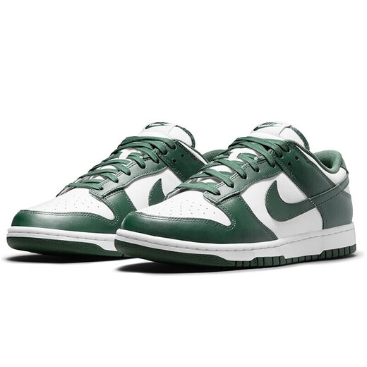 [90% nuevo] Nike Nike Men's Casual Shoes Retro Dunk Low informal Shoes DD1391-101 White/Team Tamaño verde 41