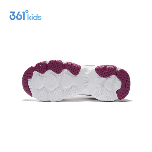 361 Children's Cotton Shoes 2025 Winter Women's Large Leather and Velvet Warm Cushioning and Wear-Resistant Sports Shoes White 36