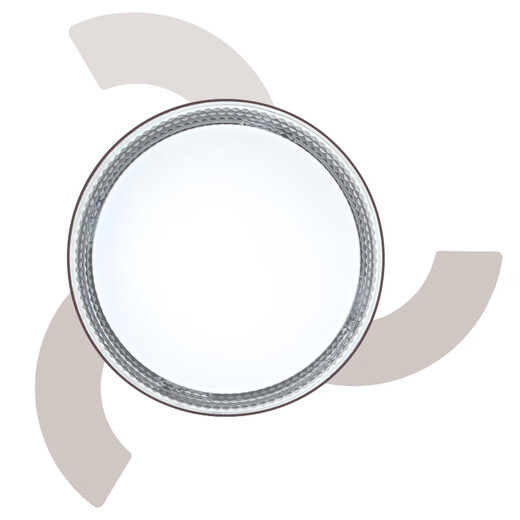 Yongyi Yufeng Leichte Luxuslüfter Leichtfutter Restaurant Home Wohnzimmer Unsichtbares Lüfter Leicht integriertes Schlafzimmer Zimmer LED SMART Deckenventilator Leuchte 36-Zoll 902/Wuji DIMP 36W/6-Gang vorwärts und Rückwärts