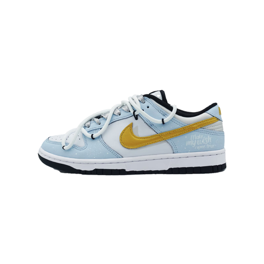耐克（NIKE）球鞋定制 Nike Dunk 圣诞限定 冰雪奇缘 熊猫 低帮板鞋 黄蓝 男款DD1391-100 定制款7天内发出 41