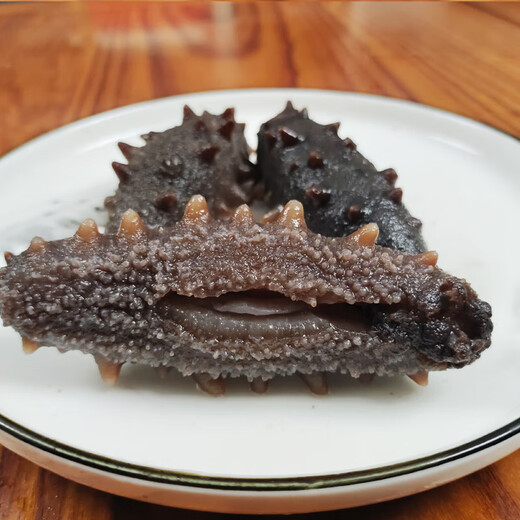 Ready-to-eat sea cucumbers individually packaged fresh seafood gift box fresh Dalian sea cucumber sashimi frozen Liao cucumber high-quality sea cucumber exquisite high-quality gift box 5 Jin Jin equals 0.5 kg (50-75 heads)