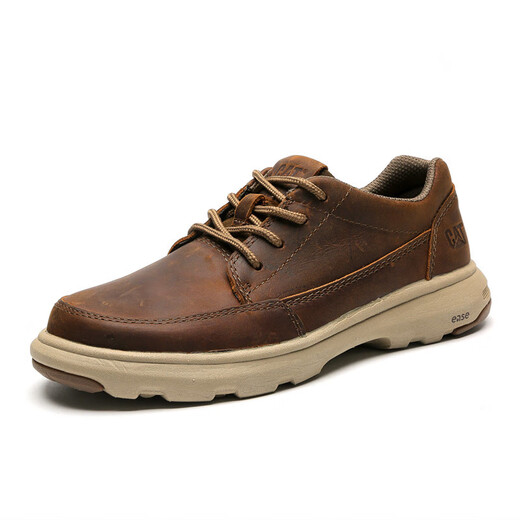 Caterpillar Carter Herrenschuhe Martin Stiefel Herbst Neue Retro British Style Workwear Schuhe Trendy Herren Low-Top Casual Schuhe braune Seite braune Seite Dunkel 43