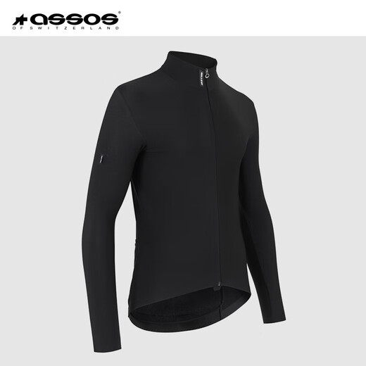 ASSOS cycling jersey men's spring and autumn fleece long-sleeved top warm MILLE GT Spring Fall Jersey C2 black XL