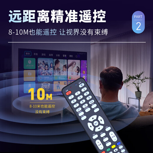 
Accoona is suitable for RISUN ideal 3D LCD TV remote control CVC3271 LED4219 LCD3206