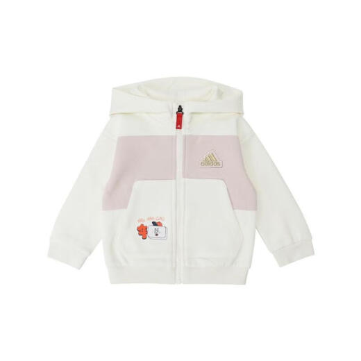 Adidas [大发发] adidas baby boy en kn fzhd set traje de punto de manga larga JF3882 104