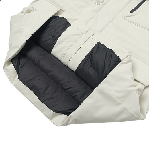 MLB official men's and women's big fur collar down jacket 26 spring new trendy warm logo jacket 3ADJB0656 Boston team/dark cream/recommended to order one size smaller XL 180/100A