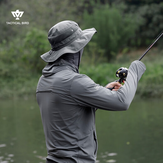 Tactical Bird Light Blade | Large head circumference, light and breathable fishing hat, summer sunshade and sun protection hat, men's seaside fisherman hat, UV protection