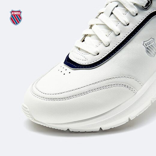 KSWISS men's and women's sneakers spring new breathable comfortable cushioned casual shoes 9274-US 113 Wimbledon white/navy/grey red 41.5