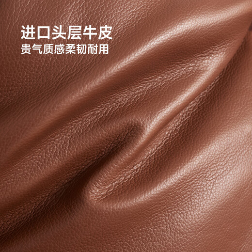 Chivas First Class Granny Chair 1075 Genuine Leather Assisted Old Age Electric Sofa Orange 0.81m Single Sofa Remote Control