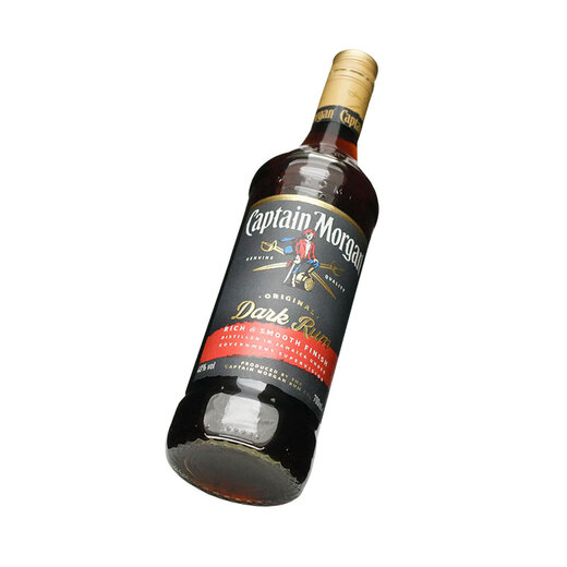 Capitaine Morgan Black Foreign Wine Baking Auxiliary Ingrédients Base Wine Captain Morgan Black Rum 700 ml 1 Bouteille