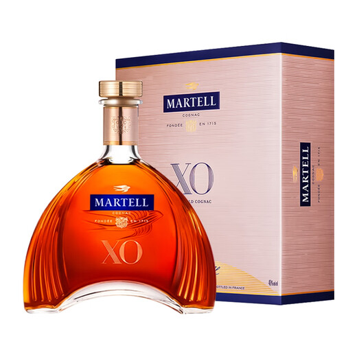 马爹利（Martell）XO 拱桥 法国进口 干邑白兰地 洋酒烈酒 商务宴请送礼 【拱桥2斤装】礼盒装 1000mL 6瓶
