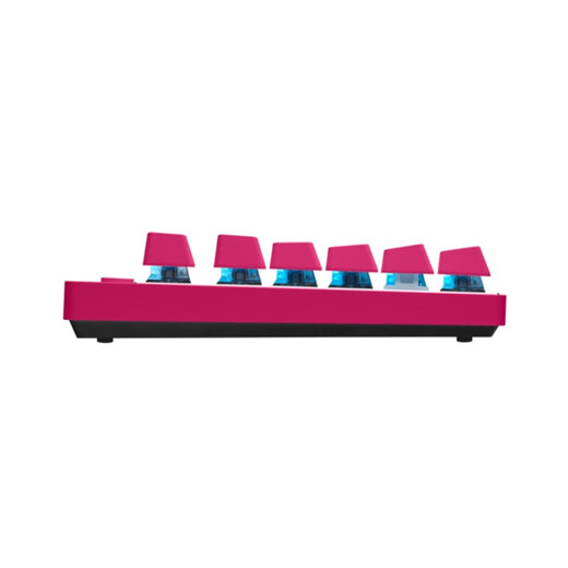 Logitech (G)PRO X TKL/PRO X TKL RAPID Wireless Bluetooth Wired Professional E-sports Game Colorful Backlit Mechanical Keyboard PRO X TKL Pink Three-Mode (Tea Roll)