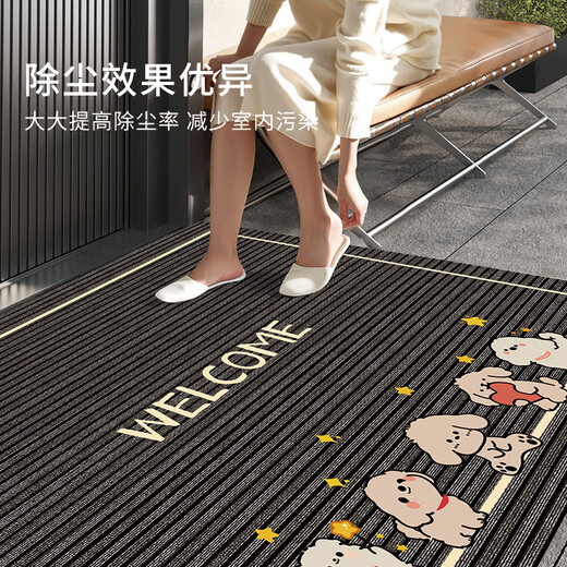 Budisi entrance door floor mats can be cut, water-absorbent and non-slip, and can be used in bathrooms as entrance mats 90*60CM