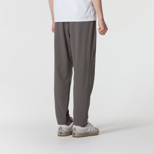 Adidas (adidas) straight leg pants men's pants autumn new sports pants running fitness loose woven breathable trousers IT3982 XL 175-195Jin Jin equals 0.5 kg