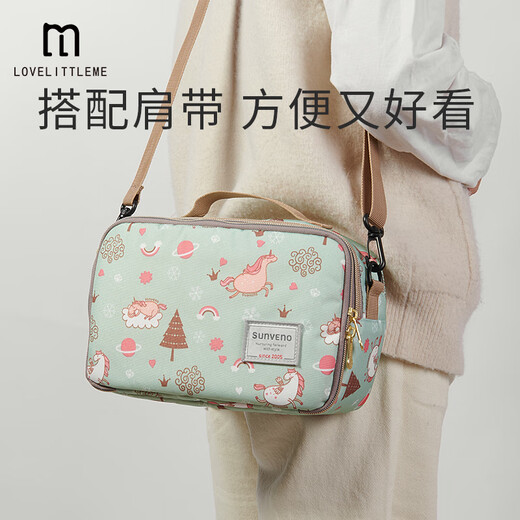 倩挥婴儿新生宝宝外出便携式防水可水洗隔尿垫儿童大尿布包收纳袋 1条装 天马星空