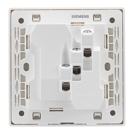 
Siemens (SIEMENS) switch socket panel 10A multi-hole socket 86 type misalignment socket Six-hole socket elegant white