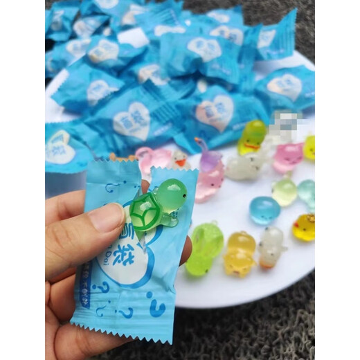 夜光立体卡通盲袋微缩小动物模型夜间发亮儿童玩具摆件暑假小礼物 100个【独立盲袋】夜光款不重复