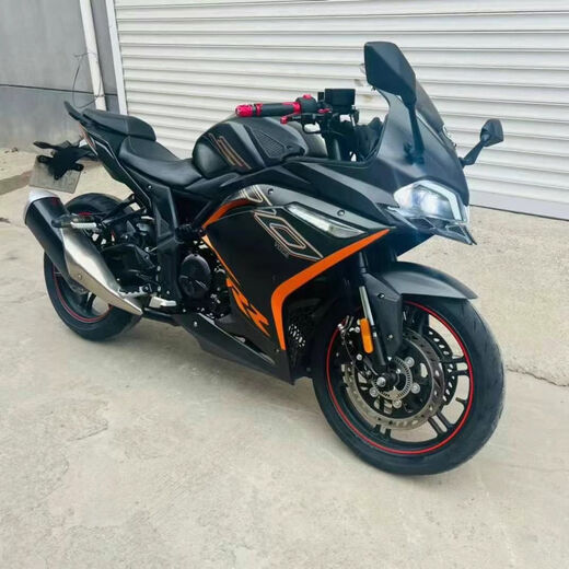 
New Qianjiang QJ race 600 four-cylinder water-cooled sports car electronic injection race 350 race 450cc heavy motorcycle party race motorcycle fluorescent green race 600 21 models with complete licenses and licenses to be registered