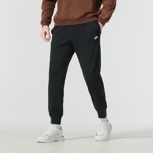 耐克（NIKE）运动套装男装 25夏季新款商务休闲翻领POLO衫短袖T恤 小脚裤长裤 FN3895-100+FN3802-010 L