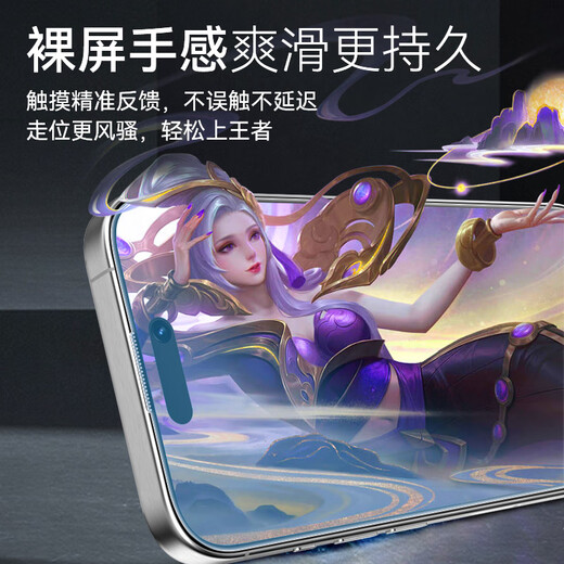 Mr. Lanxing applies to Apple 16promax tempered film iphone16promax mobile phone film earpiece dustproof film artifact high definition transparent mobile phone film