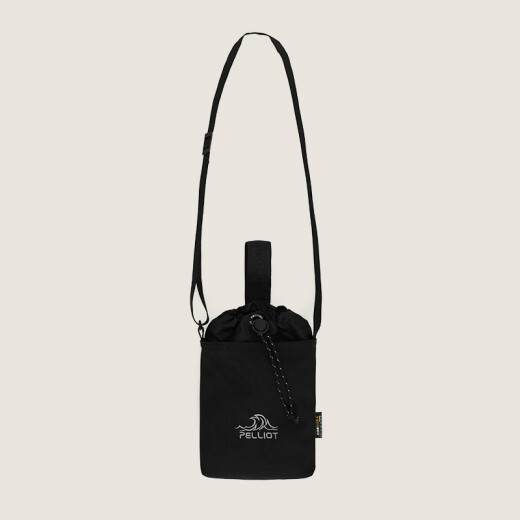 Pelliot [Berg] Outdoor Crossbody Bag Cordura wasserresistente tragbare leichte Tailentasche 105025003 Obsidian Schwarz
