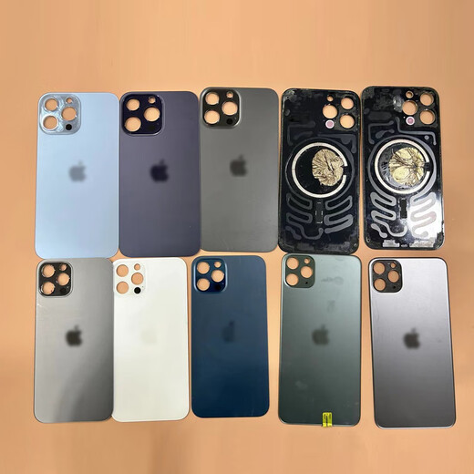 Applicable to Apple back cover glass iphone11pro12mini13promax14pro mobile phone original disassembly electric black or graphite pure original disassembly 95-98 new iPhone12ProMax