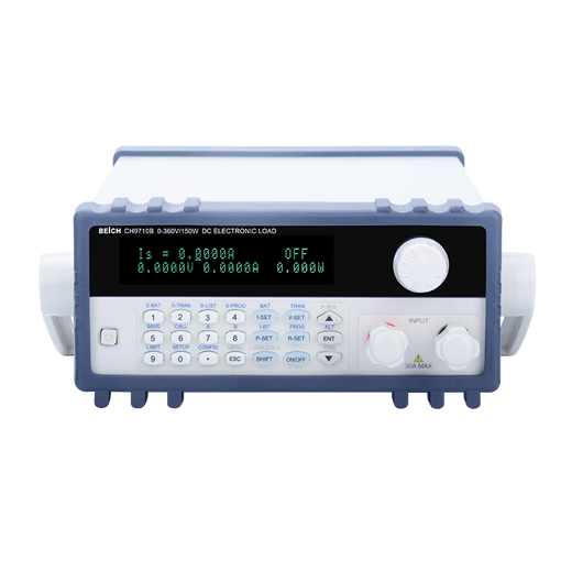 
Becky CH8710B9710BCH9720C program-controlled DC electronic load meter 150W/300W CH8710B(1 CH9720B(150W/360V/30A color screen model