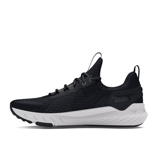Under Armour (ANTEARMOUR) Proyecto de primavera y verano Rock Johnson Zapatos de entrenamiento deportivo liviano para hombres 3027344 Negro 001 43
