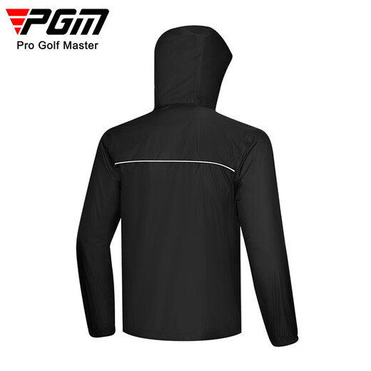 PGM高尔夫套装男款雨衣防雨全身装备上衣裤子整套服装 YF689-黑色 XL