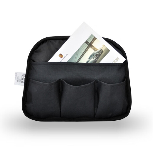 FASITE small shoulder crossbody tool bag computer repair bag canvas wear-resistant multi-functional thickened canvas electrician bag black