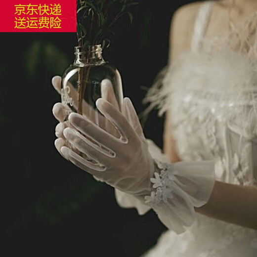 Bowgeyeon Bride style coréen blanc en dentelle fleur de fleur de garantie perle de perle élégante robe de mariée de style de style hepburn
