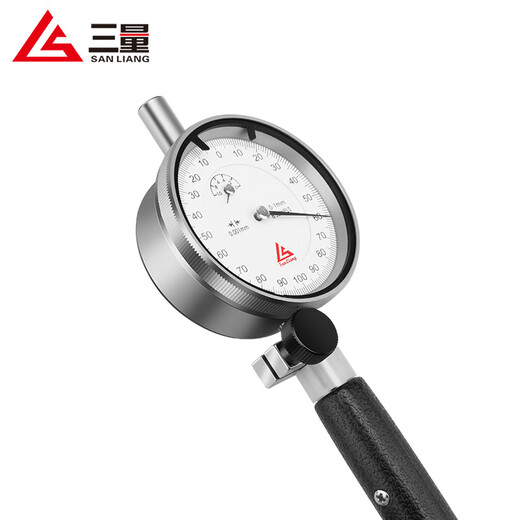 Three-quantity inner diameter micrometer inner hole indicator gauge 6-10mm cylinder gauge set 0.001 JDV48 range 50-160mm
