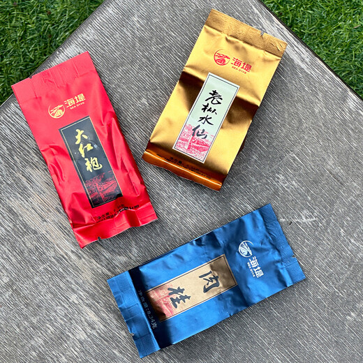 China Tea Seawall Zimt Tee Boxed Food Tee Selbst trinkende Tee Fujian Oolongyan Tea Independent Pack [Mehrfachgeschmack] Drei da Rock Tea 250g*3 Schachtel