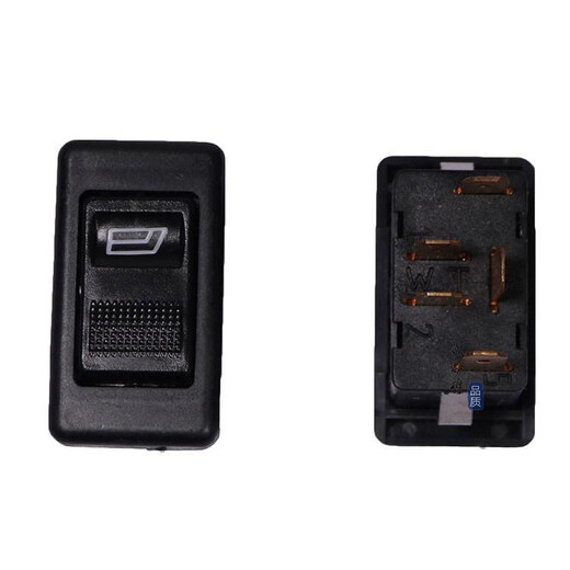 重汽王牌汽车玻璃升降开关配件737B757B777B车窗车门电动升降器 驾驶员侧（左）