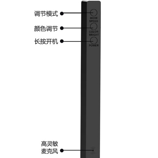 Intelligent Noise Reduction Voice Controlled Car Music Audio Rhythm Light Car Interior Decoration RGB Colorful Voice Controlled Pickup Light Home E-Sports Desktop Ornament Music Ambience Light L021 Plug-in Model-2 Pack Pickup Rhythm + Multiple Colorful Modes