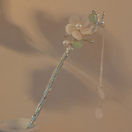 Su Shiliu magnolia tassel hairpin high-end new Chinese style walking hairpin ancient style cheongsam Hanfu headwear gift for girls magnolia tassel hairpin